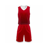 Design Jerseys Basketball Ribut Red