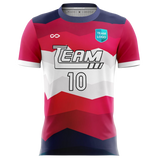 Submarine Volcano - Customized Men's Sublimated Football Jersey