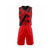 Design Jerseys Basketball Beth Red