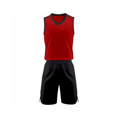 Design Jerseys Basketball Zeta Red2