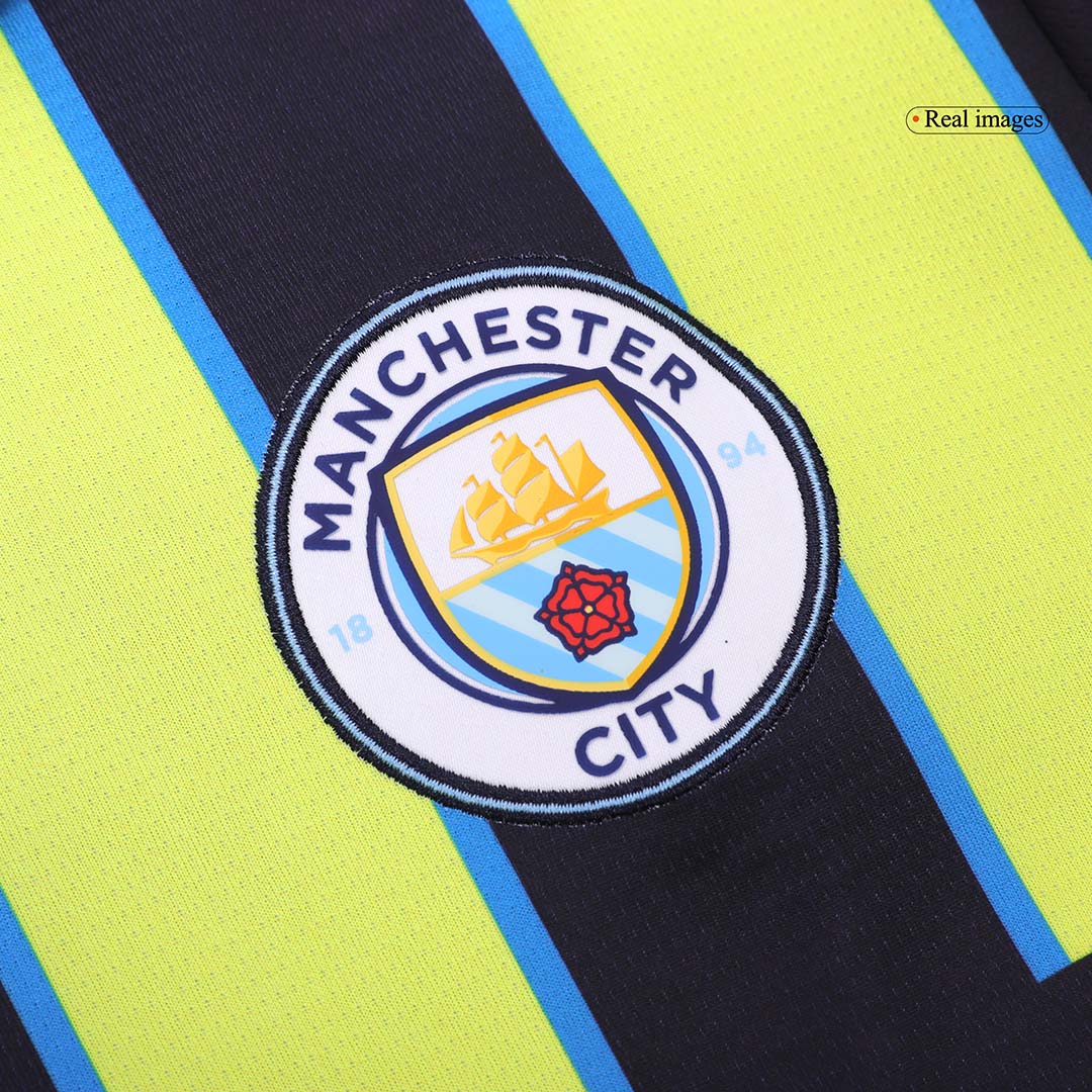 Men's Manchester City Away Soccer Jersey 2024/25-The Jerseys Shop