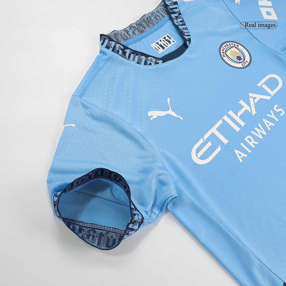 Manchester City Home Match Jersey 2024/25-The Jerseys Shop