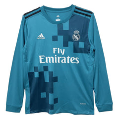 Classic Real Madrid Third Long Sleeve Jersey 2017/18-The Jerseys Shop