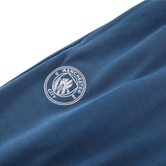 Manchester City Blue Hoodie Training Kit 2024/25 For Adults-The Jerseys Shop