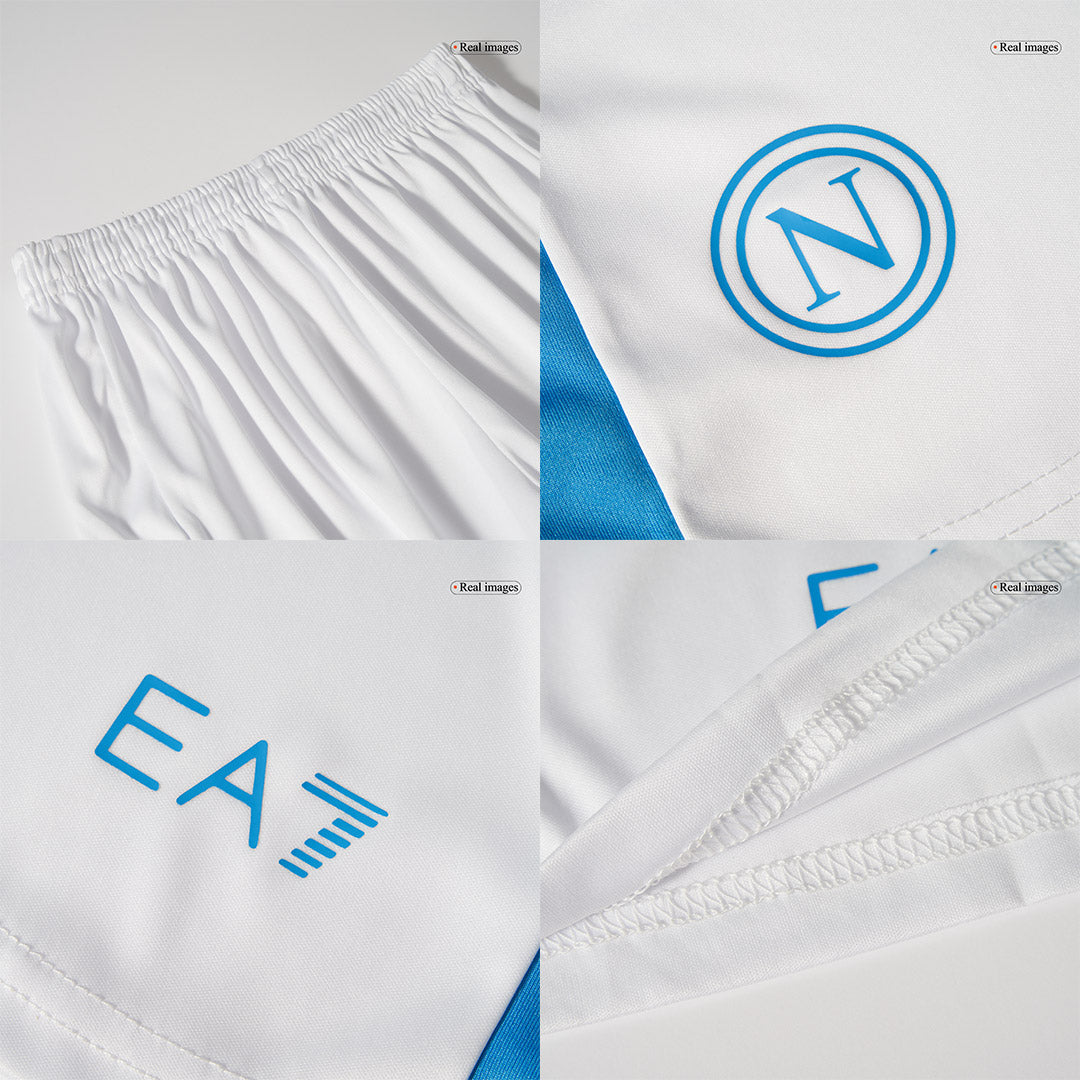 Kid's Napoli Home Jersey Kit(Jersey+Shorts) 2024/25-The Jerseys Shop