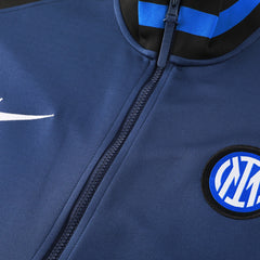 Inter Milan Navy Track Jacket 2024/25 For Adults-The Jerseys Shop
