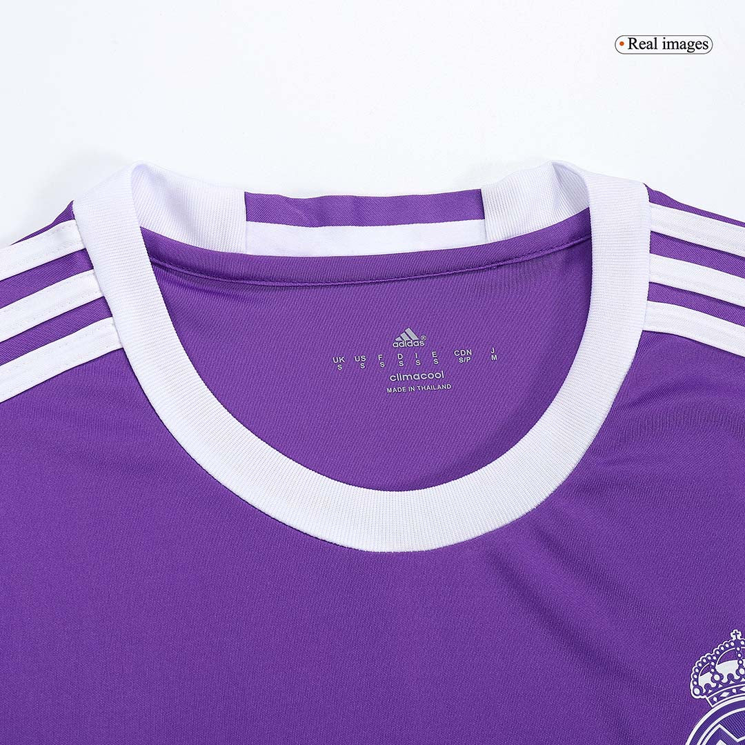 BENZEMA #9 Classic Real Madrid Away Long Sleeve Jersey 2016/17-The Jerseys Shop