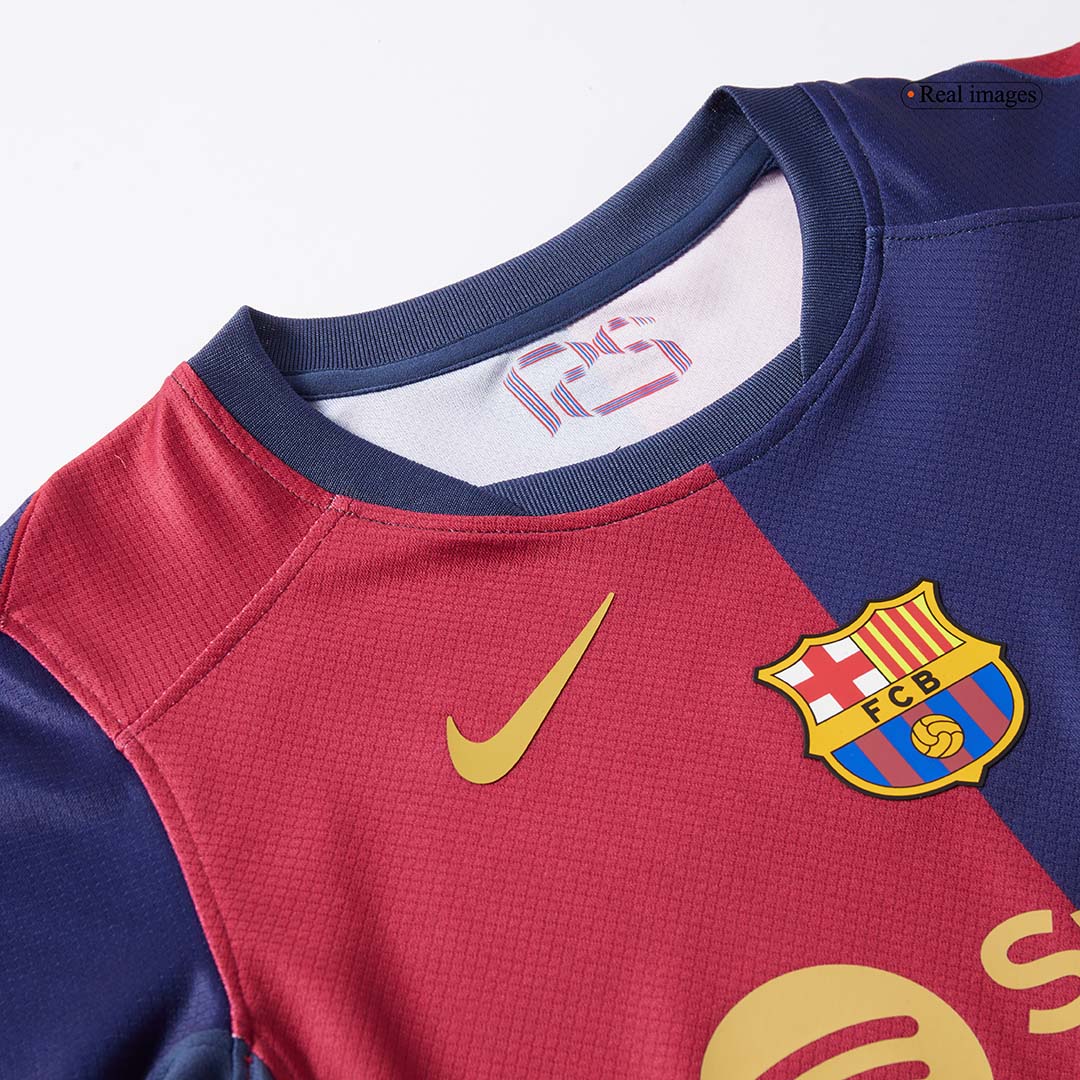 Kid's Barcelona Home Jerseys Full Kit 2024/25-The Jerseys Shop
