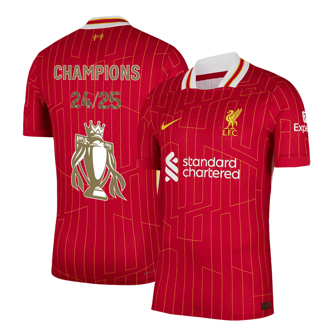 Liverpool Home Match Jersey - CHAMPIONS 24/25