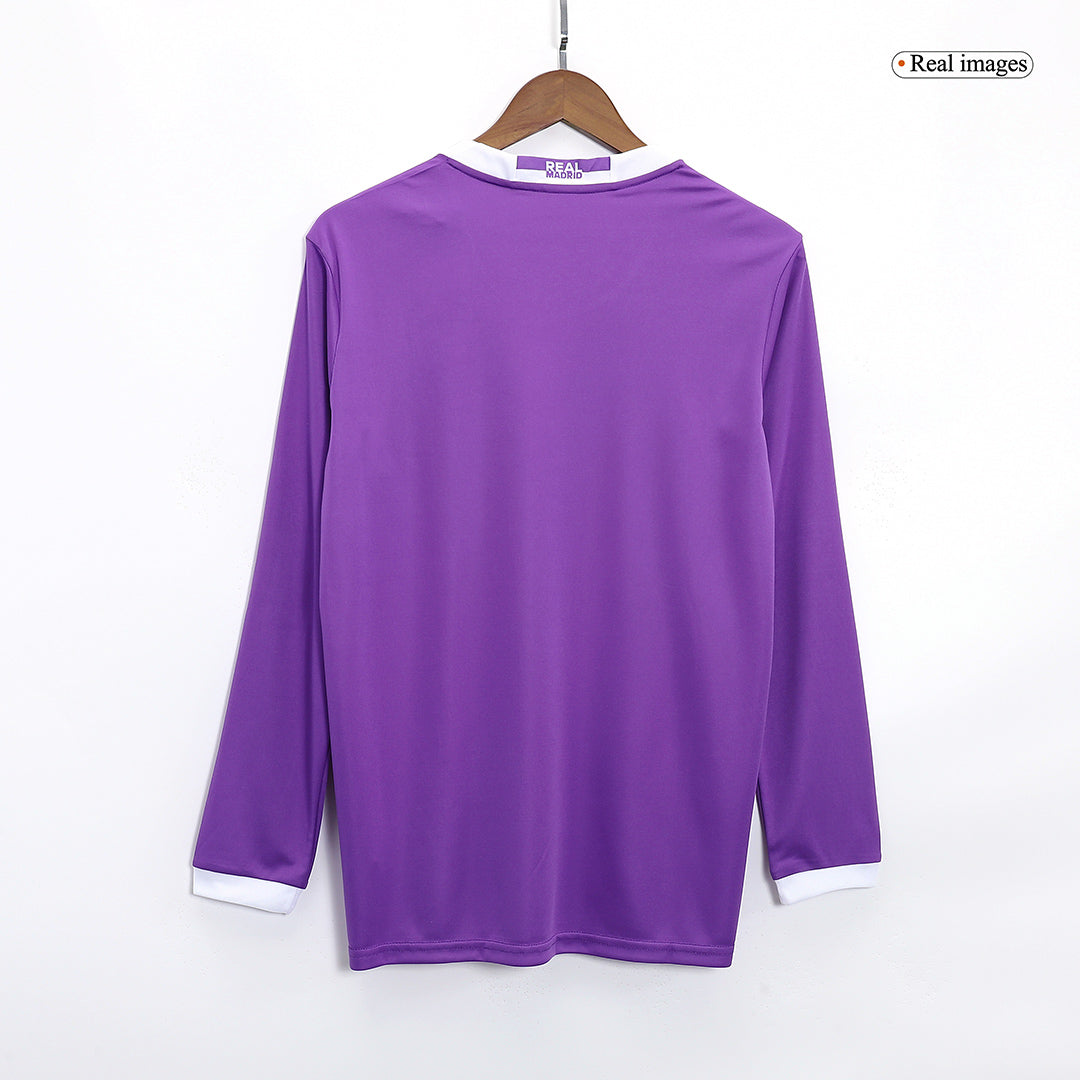 Classic Real Madrid Away Long Sleeve Jersey 2016/17-The Jerseys Shop