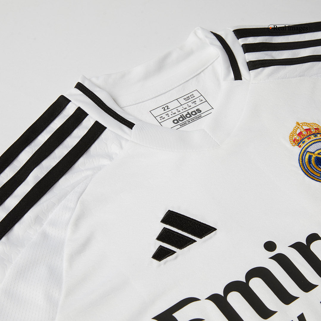 [Super Quality] Kid's Real Madrid Home Jerseys Kit(Jersey+Shorts) 2024/25-The Jerseys Shop