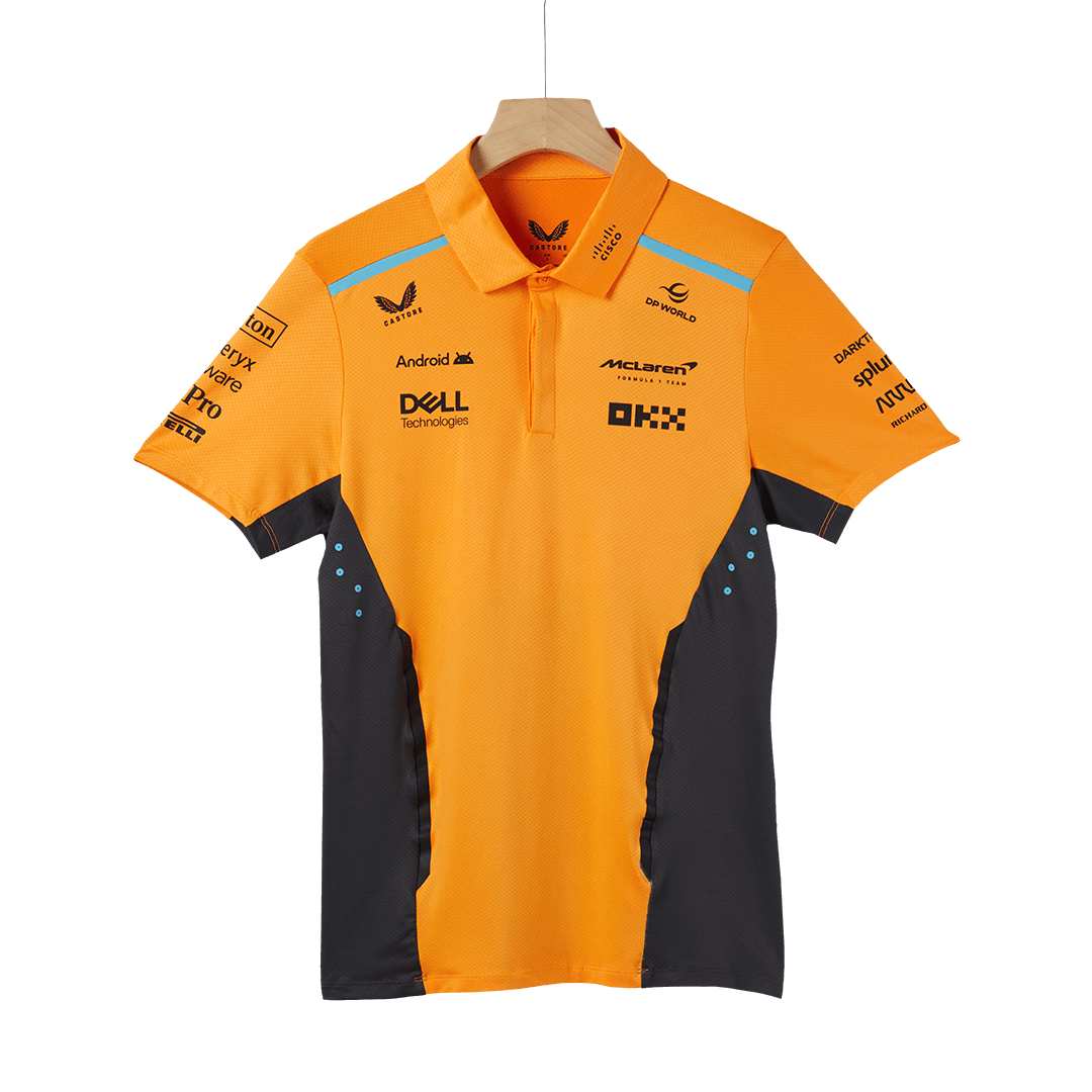 McLaren F1 Orange Team Polo Shirt 2024-The Jerseys Shop