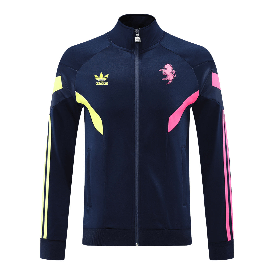 Juventus Navy Track Jacket 2024/25 For Adults-The Jerseys Shop