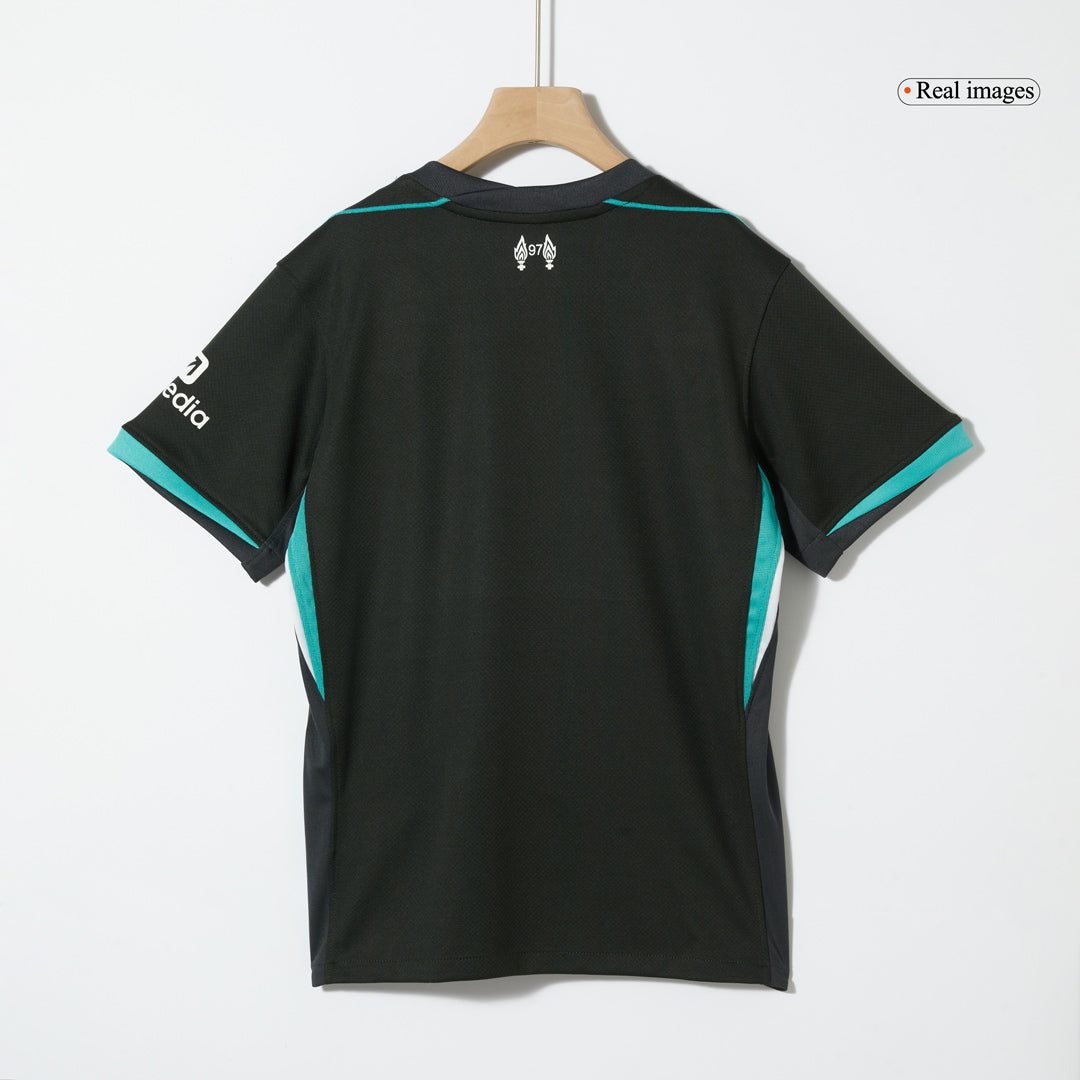 Kid's Liverpool Away Jerseys Kit(Jersey+Shorts) 2024/25-The Jerseys Shop