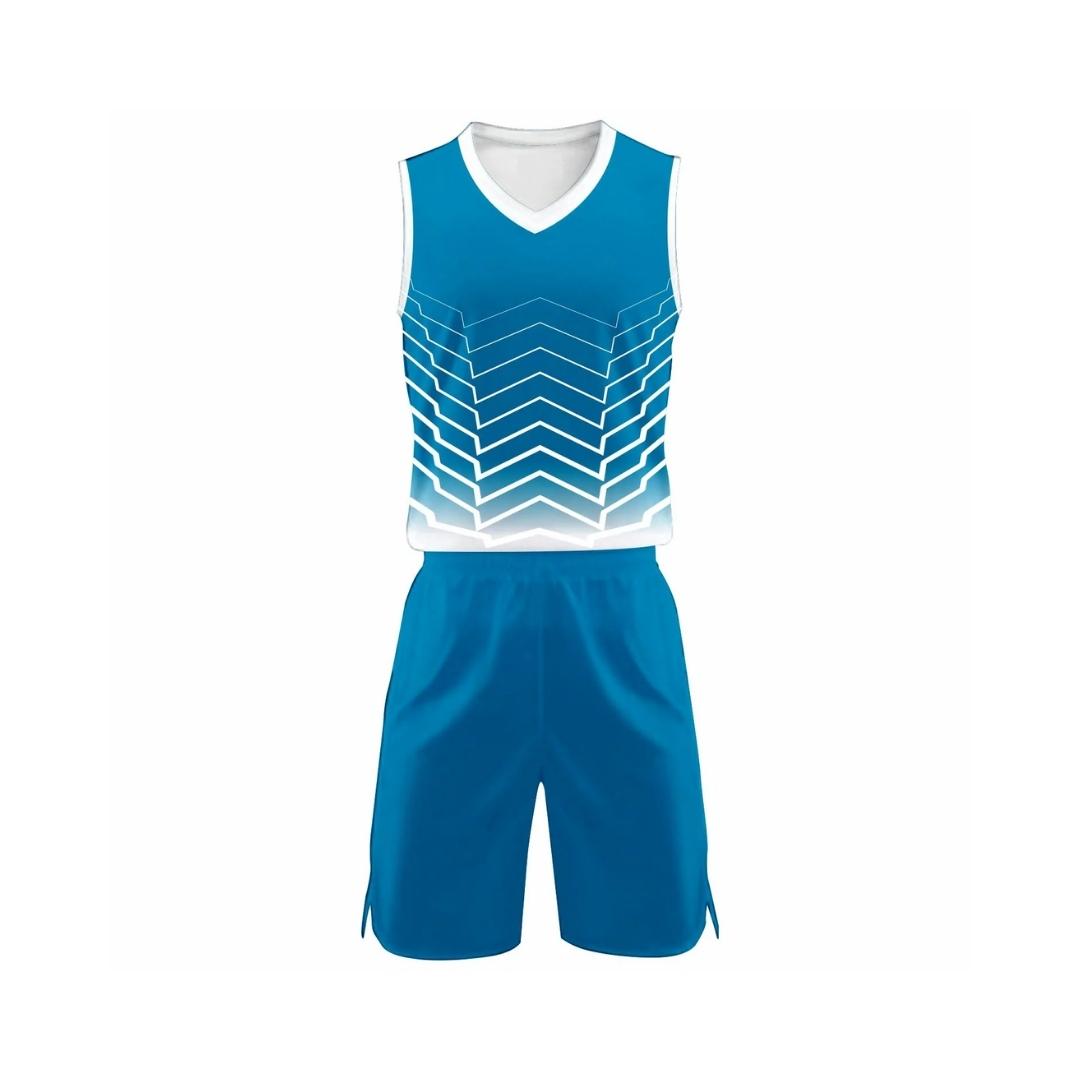 Design Jerseys Basketball Net Blue1