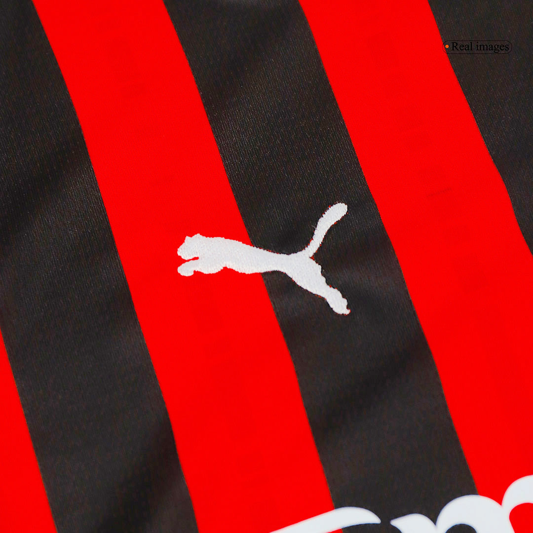 Kid's AC Milan Home Jerseys Kit(Jersey+Shorts) 2024/25-The Jerseys Shop