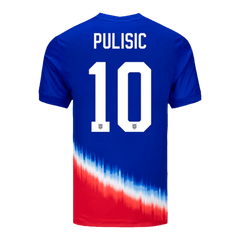 [Super Quality] Men's USA PULISIC #10 Away Soccer Jersey Copa América 2024-The Jerseys Shop