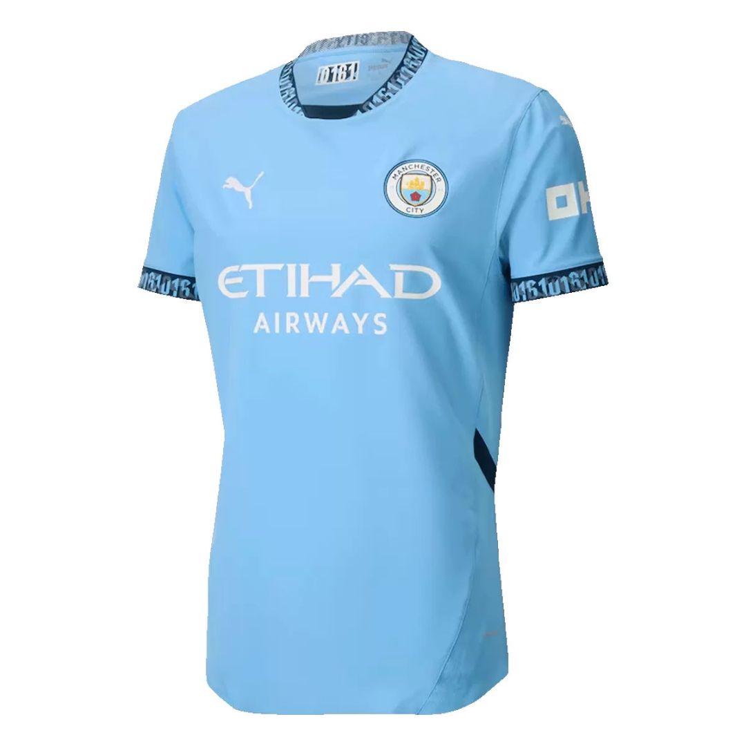 Manchester City Home Match Jersey 2024/25-The Jerseys Shop
