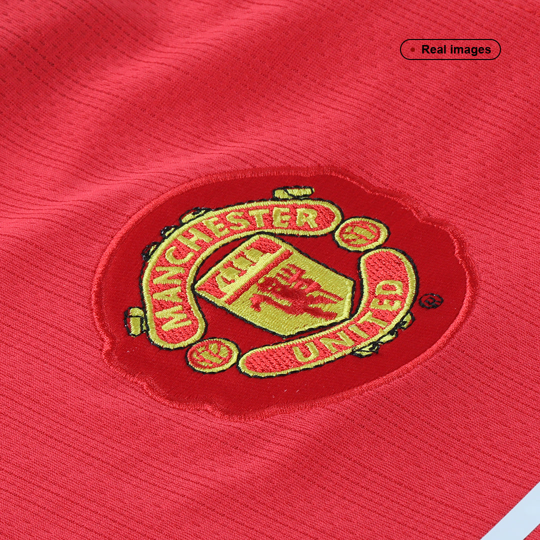 Manchester United RONALDO #7 Home Retro Soccer Jersey 2007/08-The Jerseys Shop