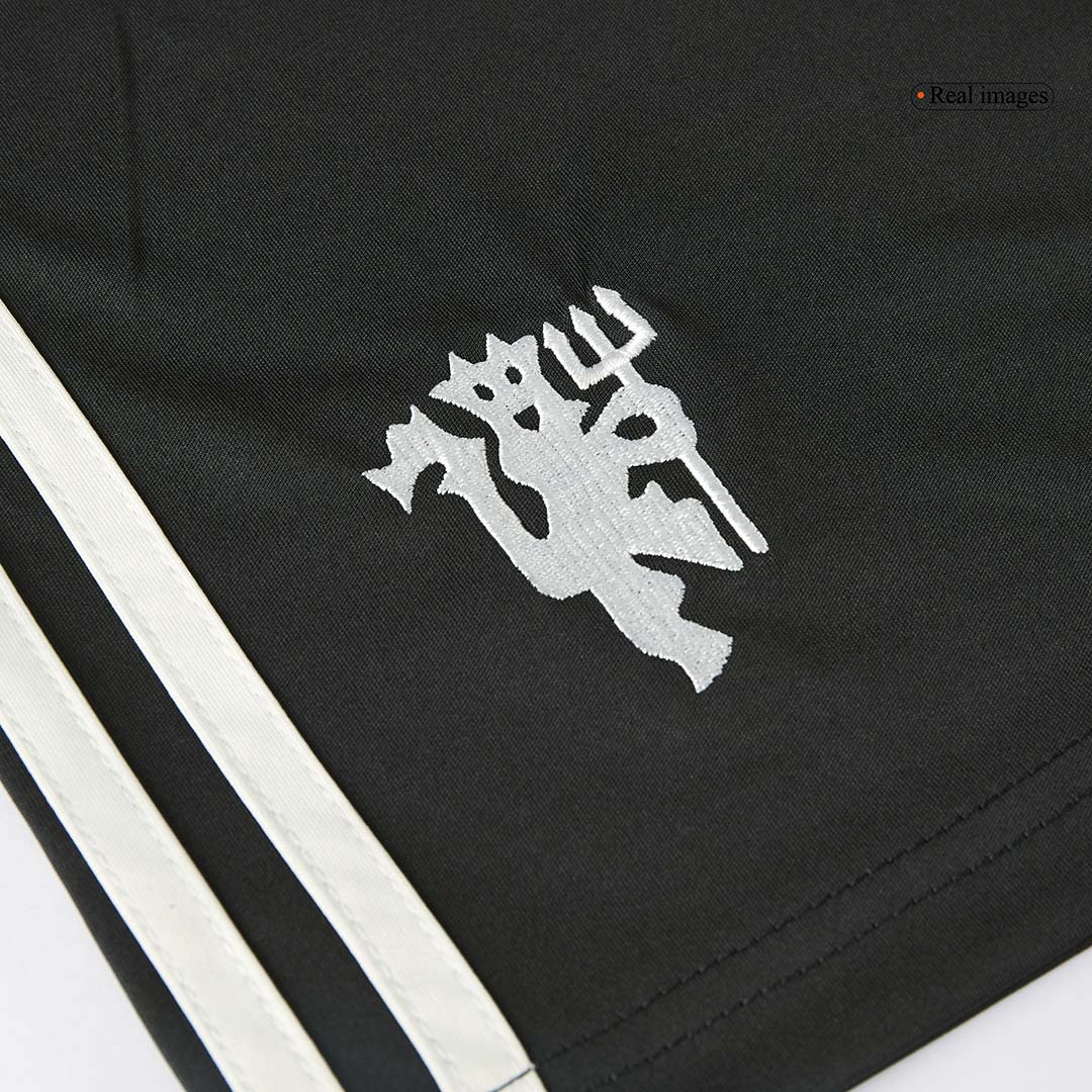 Manchester United Third Away Soccer Shorts 2024/25-The Jerseys Shop