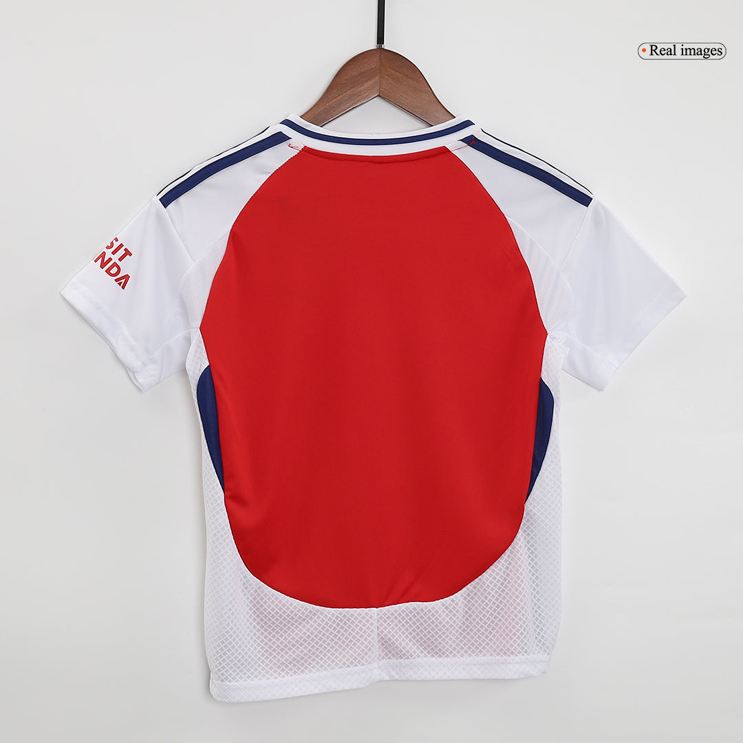 Kid's Arsenal Home Jerseys Full Kit 2024/25-The Jerseys Shop
