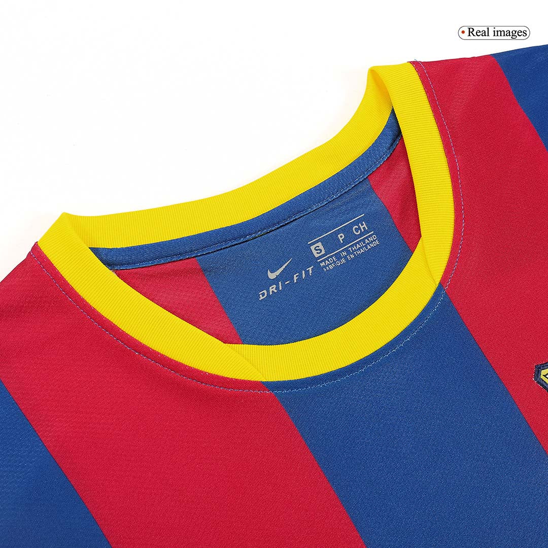 Barcelona A.INIESTA #8 Home Retro Soccer Jersey 2010/11-The Jerseys Shop