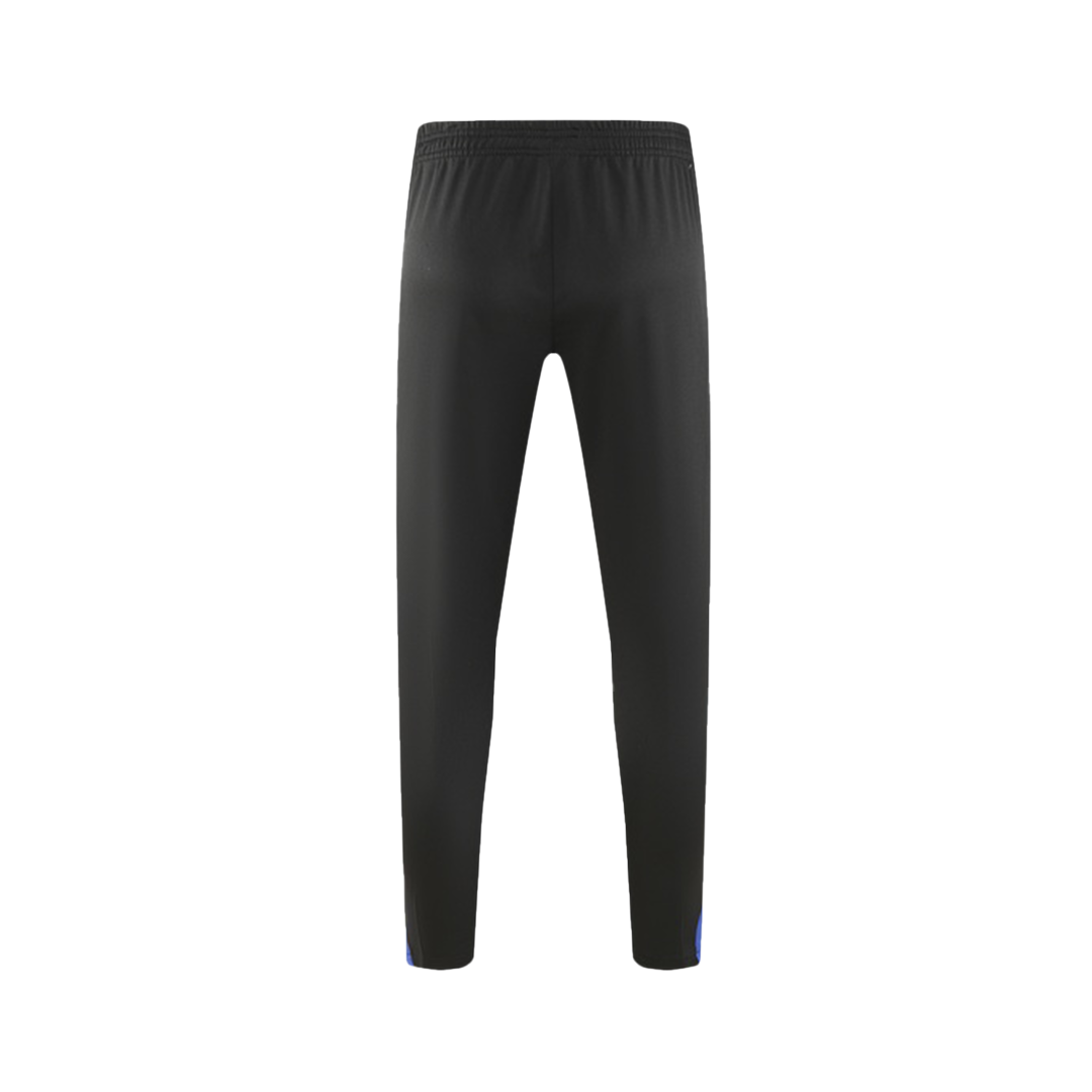 Barcelona 1/4 Zip Blue Tracksuit Kit(Top+Pants) 2024/25 for Adults-The Jerseys Shop