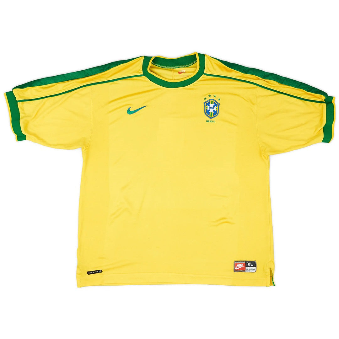 Classic Brazil Home Jersey 1998-The Jerseys Shop