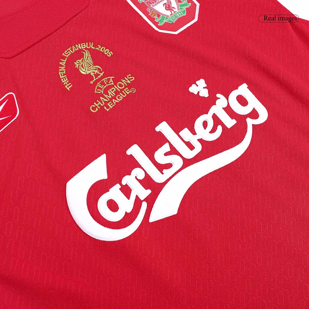 Liverpool Retro Soccer Jersey 2005 - UCL-The Jerseys Shop