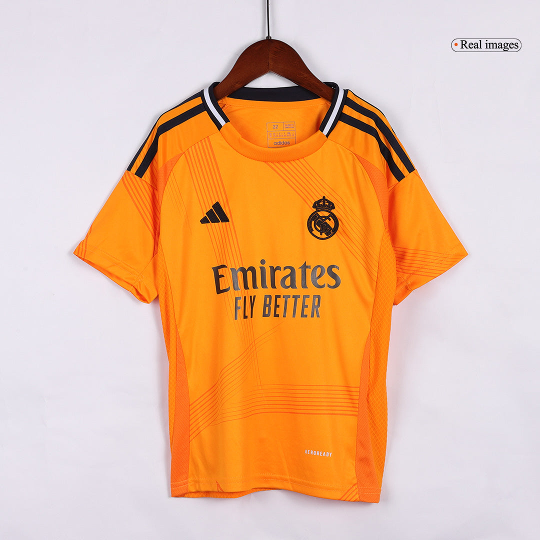 Kid's Real Madrid Away Jerseys Kit(Jersey+Shorts) 2024/25-The Jerseys Shop