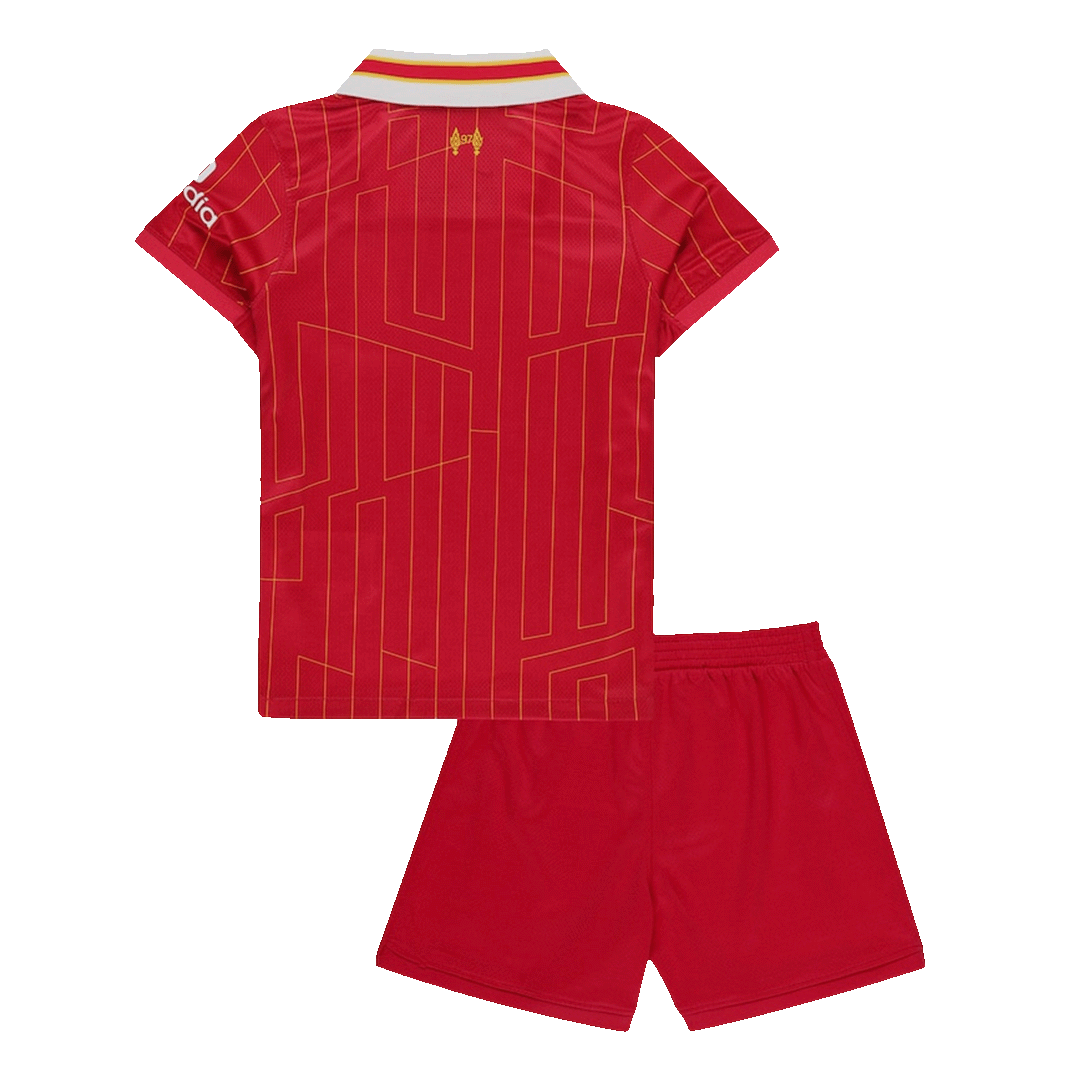 Kid's Liverpool Home Jerseys Kit(Jersey+Shorts) 2024/25-The Jerseys Shop