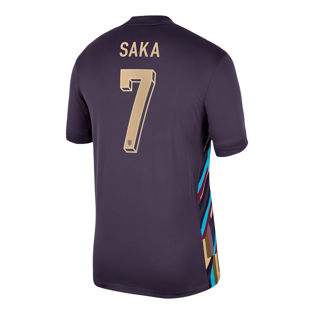 [Super Quality] Men's England SAKA #7 Away Soccer Jersey Euro 2024-The Jerseys Shop