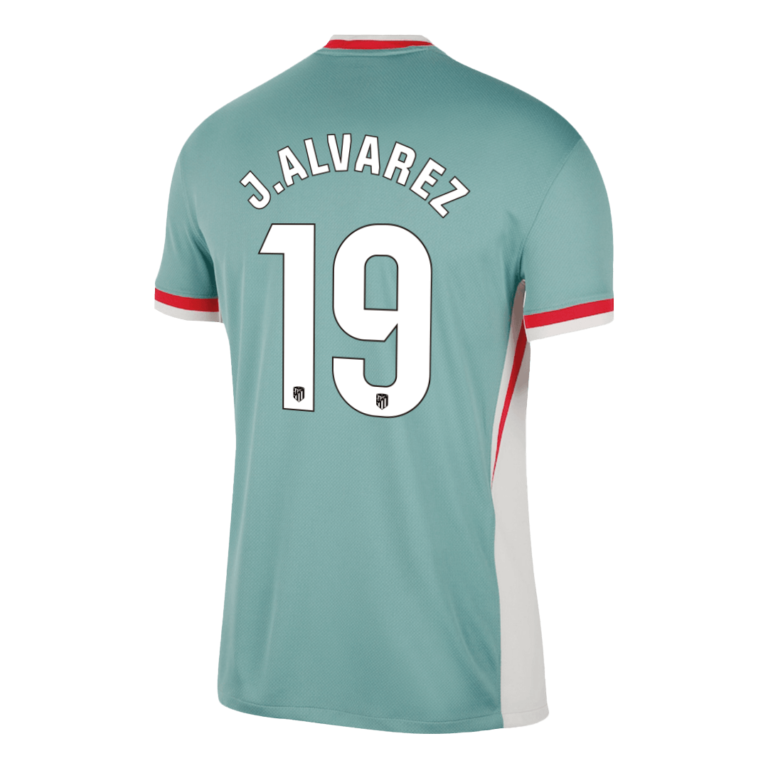 Men's Atletico Madrid J.ALVAREZ #19 Away Soccer Jersey 2024/25-The Jerseys Shop