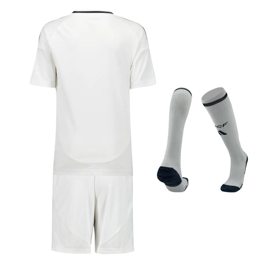 [Super Quality] Kid's Real Madrid Home Jerseys Full Kit 2024/25-The Jerseys Shop
