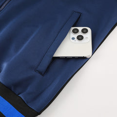 Inter Milan Navy Track Jacket 2024/25 For Adults-The Jerseys Shop