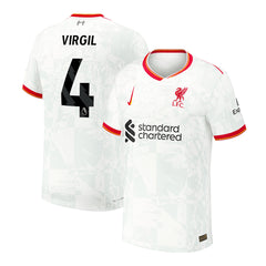 Liverpool VIRGIL #4 Third Away Match Jersey 2024/25-The Jerseys Shop