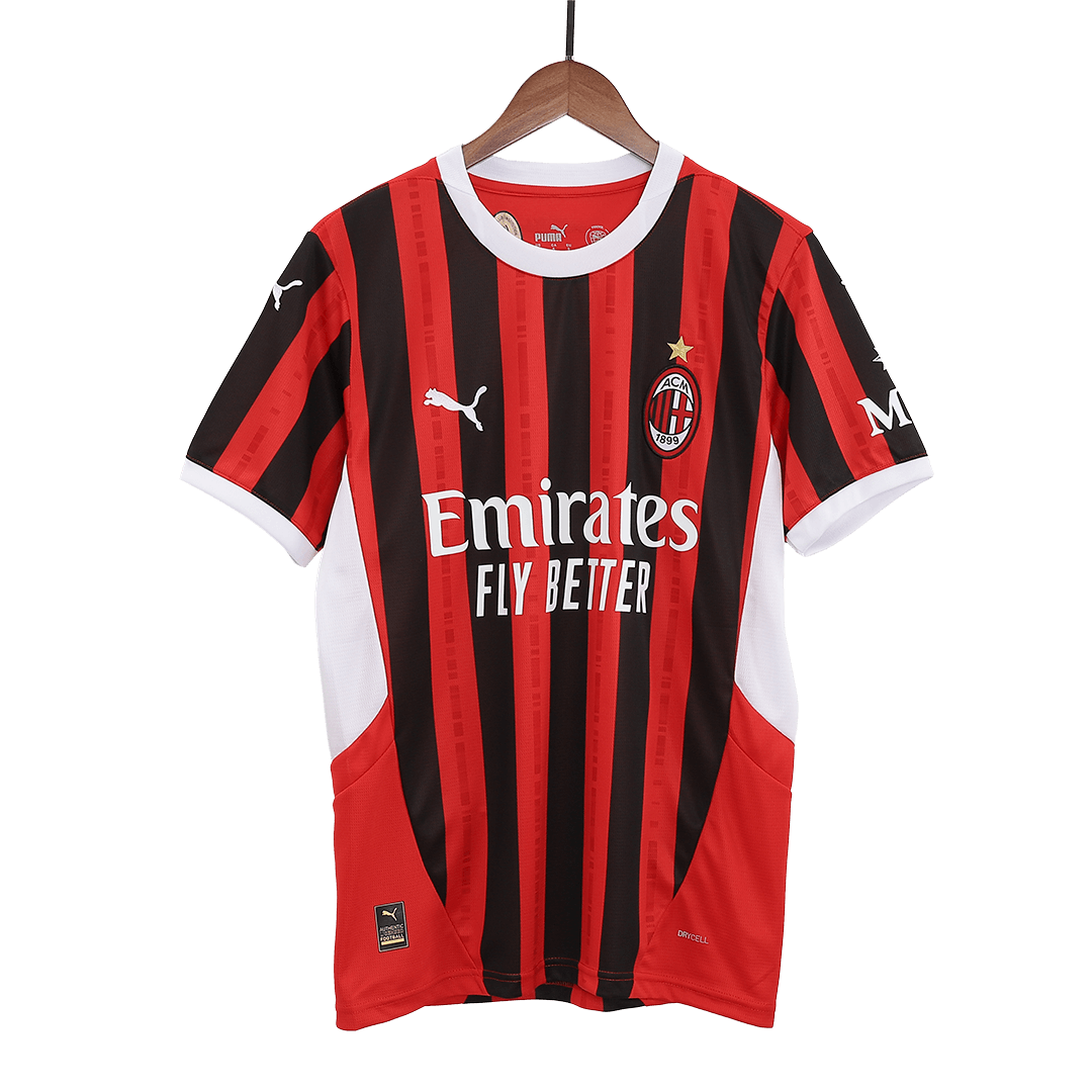 Men's AC Milan Home Soccer Jersey 2024/25-The Jerseys Shop