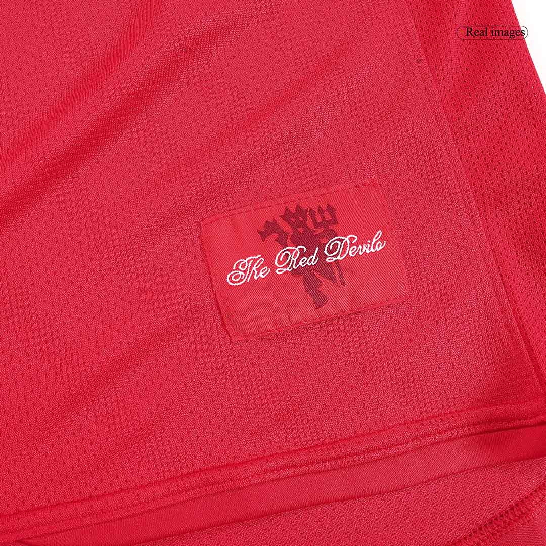 Manchester United RONALDO #7 Home Retro Long Sleeve Soccer Jersey 2007/08-The Jerseys Shop