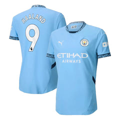 Manchester City HAALAND #9 Home Match Jersey 2024/25-The Jerseys Shop