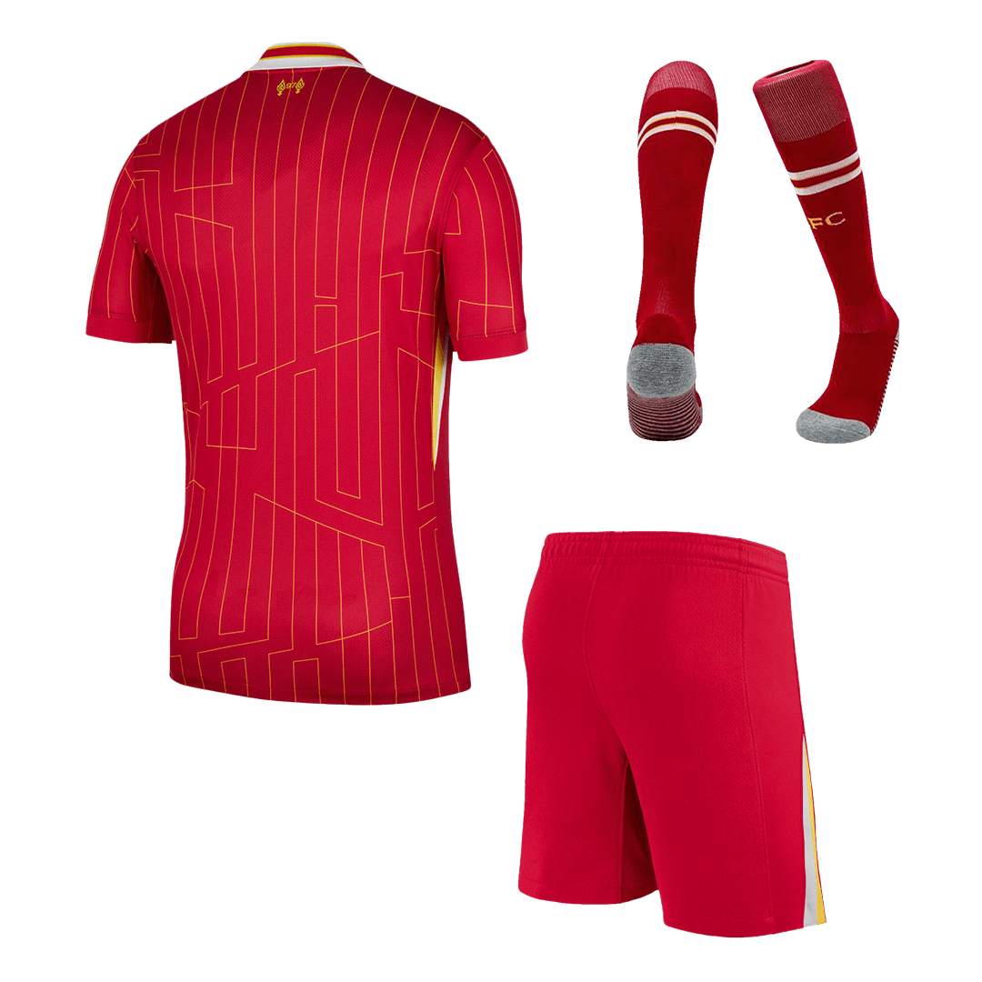 [Super Quailty] Men's Liverpool Home Jersey Full Kit 2024/25-The Jerseys Shop