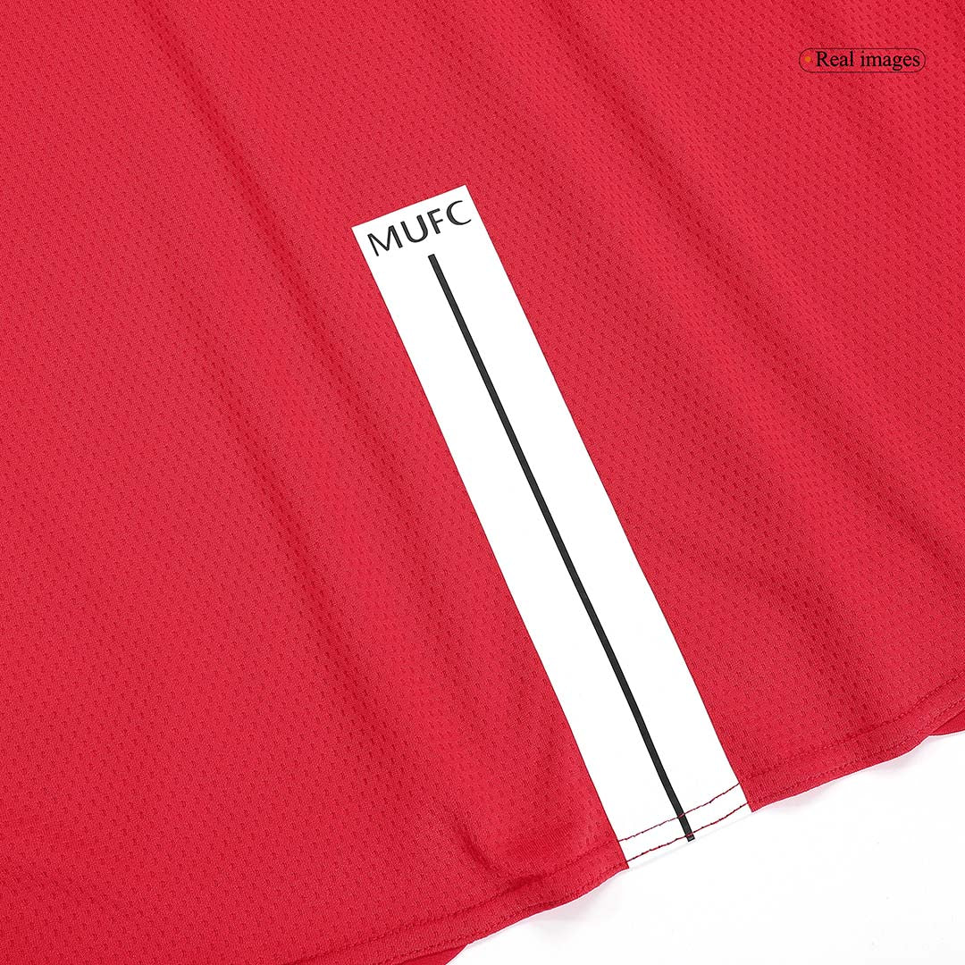 SCHOLES #18 Classic Manchester United Home Jersey 2007/08 - UCL Final-The Jerseys Shop