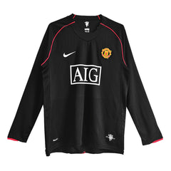 Classic Manchester United Away Long Sleeve Jersey 2007/08-The Jerseys Shop