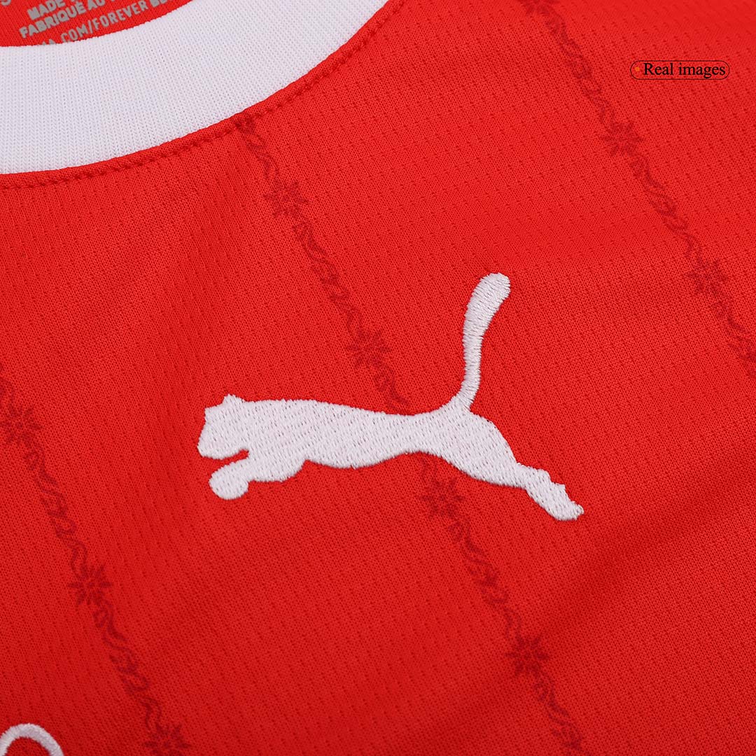 Men's Switzerland Home Soccer Jersey Euro 2024-The Jerseys Shop