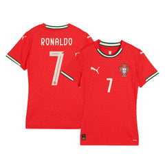 Women's Portugal RONALDO #7 Home Soccer Jersey 2025-The Jerseys Shop