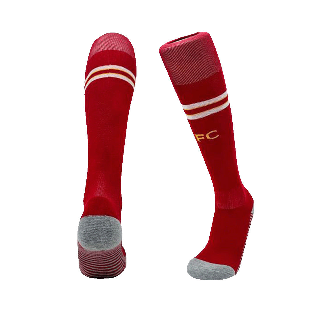 Liverpool Home Soccer Socks 2024/25 For Adults-The Jerseys Shop