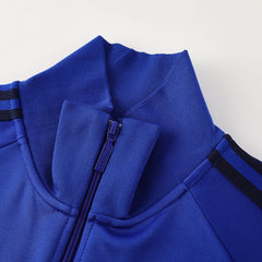 Manchester United X George Best Blue Track Jacket 2024/25 For Adults-The Jerseys Shop