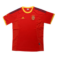 Spain Home Retro Soccer Jersey 2002-The Jerseys Shop