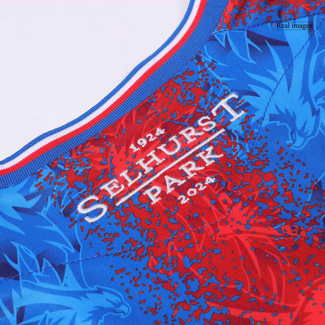 Men's Crystal Palace Home Soccer Jersey 2024/25-The Jerseys Shop