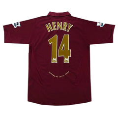 Arsenal HENRY #14 Home Retro Soccer Jersey 2005/06-The Jerseys Shop