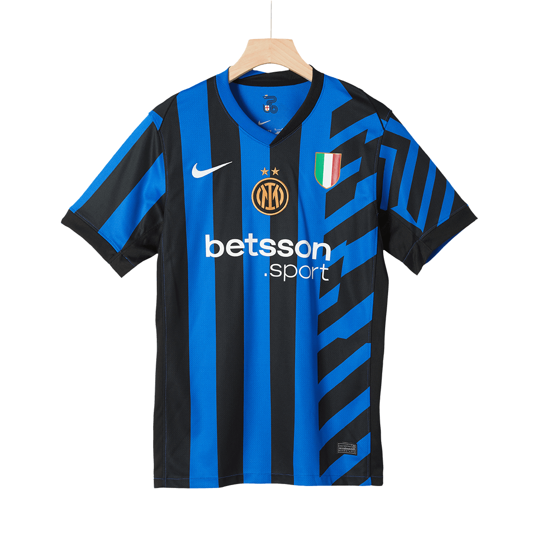 Men's Inter Milan Home Soccer Jersey 2024/25-The Jerseys Shop